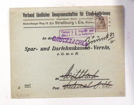 1870-1914, STRASSBURG i ELSASS: Specialised selection