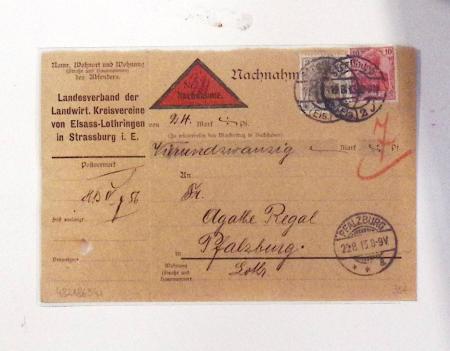 1870-1914, STRASSBURG i ELSASS: Specialised selection