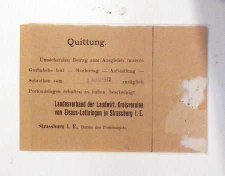 1870-1914, STRASSBURG i ELSASS: Specialised selection