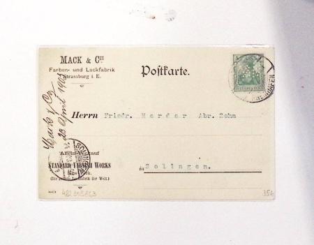 1870-1914, STRASSBURG i ELSASS: Specialised selection