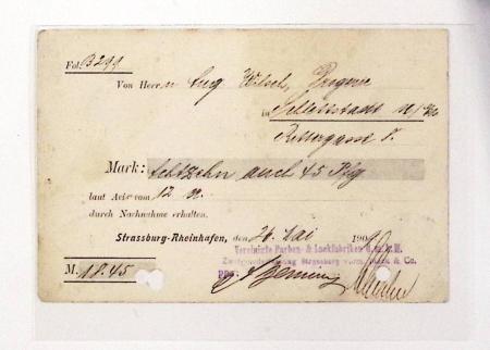 1870-1914, STRASSBURG i ELSASS: Specialised selection