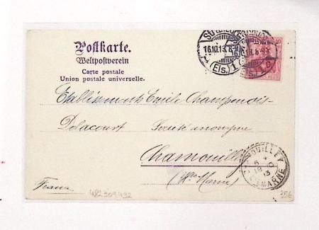 1870-1914, STRASSBURG i ELSASS: Specialised selection
