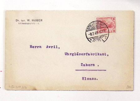 1870-1914, STRASSBURG i ELSASS: Specialised selection