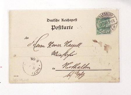 1870-1914, STRASSBURG i ELSASS: Specialised selection