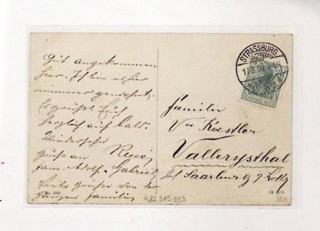 1870-1914, STRASSBURG i ELSASS: Specialised selection