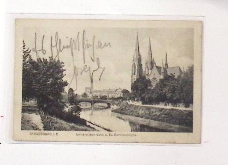 1870-1914, STRASSBURG i ELSASS: Specialised selection