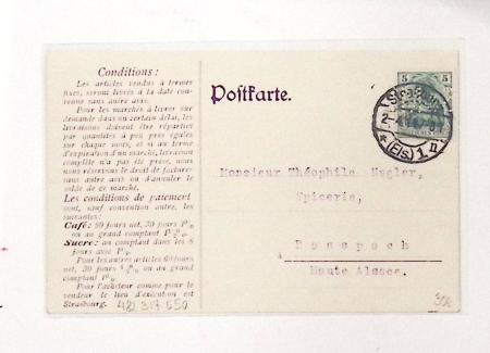 1870-1914, STRASSBURG i ELSASS: Specialised selection