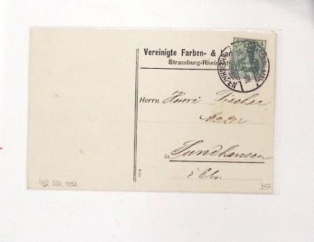 1870-1914, STRASSBURG i ELSASS: Specialised selection