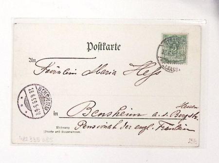 1870-1914, STRASSBURG i ELSASS: Specialised selection