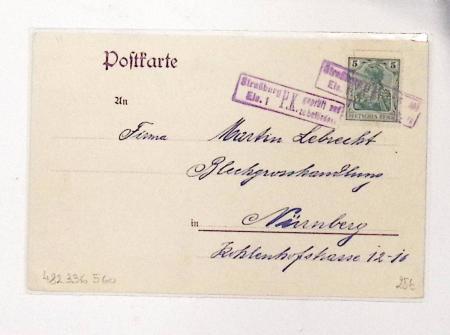 1870-1914, STRASSBURG i ELSASS: Specialised selection