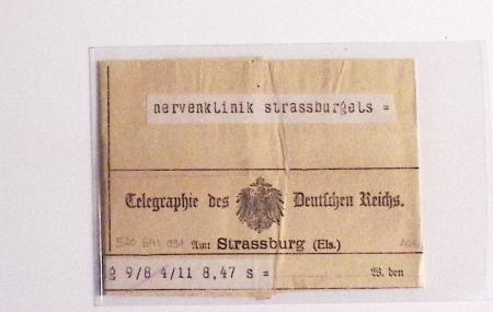 1870-1914, STRASSBURG i ELSASS: Specialised selection