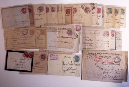 1870-1914, STRASSBURG i ELSASS: Specialised selection
