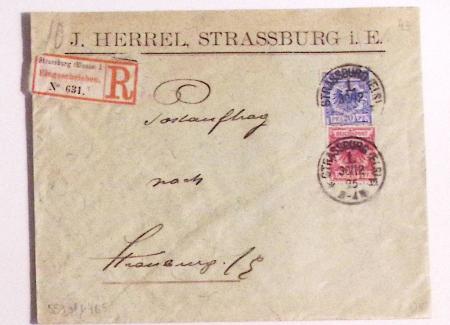 1870-1914, STRASSBURG i ELSASS: Specialised selection