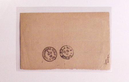 1870-1914, STRASSBURG i ELSASS: Specialised selection
