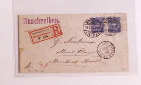 1870-1914, STRASSBURG i ELSASS: Specialised selection