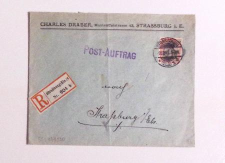 1870-1914, STRASSBURG i ELSASS: Specialised selection