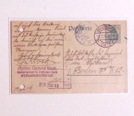 1870-1914, STRASSBURG i ELSASS: Specialised selection