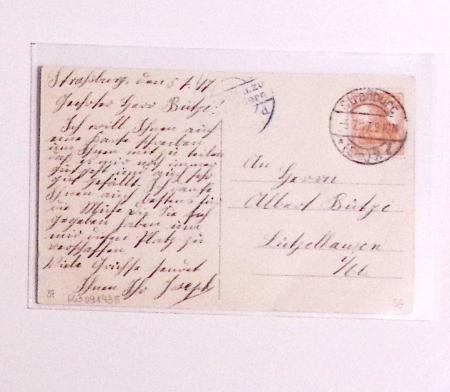 1870-1914, STRASSBURG i ELSASS: Specialised selection