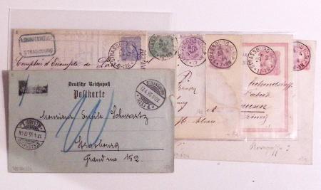1870-1914, STRASSBURG i ELSASS: Specialised selection