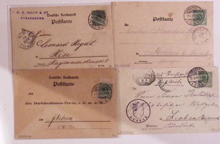 1870-1914, STRASSBURG i ELSASS: Specialised selection