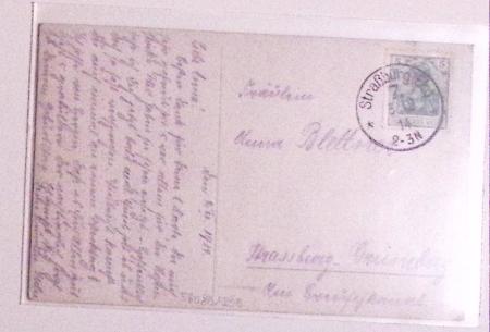1870-1914, STRASSBURG i ELSASS: Specialised selection