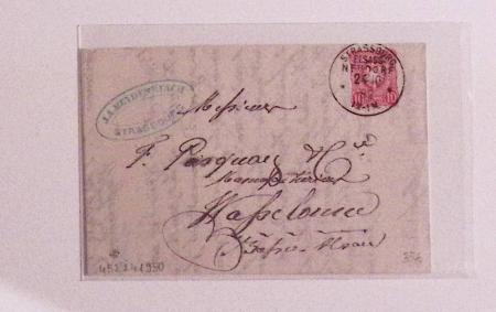 1870-1914, STRASSBURG i ELSASS: Specialised selection
