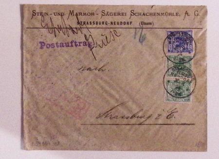 1870-1914, STRASSBURG i ELSASS: Specialised selection