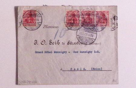 1870-1914, STRASSBURG i ELSASS: Specialised selection