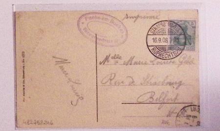 1870-1914, STRASSBURG i ELSASS: Specialised selection