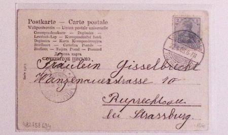 1870-1914, STRASSBURG i ELSASS: Specialised selection