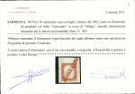 ASSICURATA and ASSICURATO cancellation, 1855-63 40c