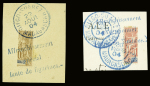 N°8-13, série complète de 6 valeurs, obl., n°12 et
