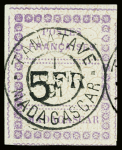 N°8-13, série complète de 6 valeurs, obl., n°12 et