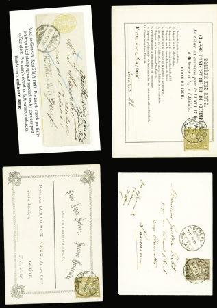 DRUCKSACHEN : Partie 13 Drucksachen mit Postkarte,