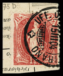 1880-1930 Spezialsammlung ZOLLSTEMPELN in zwei Steckbüchern