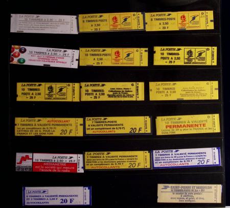 1965-2015, Collection de carnets modernes contenus