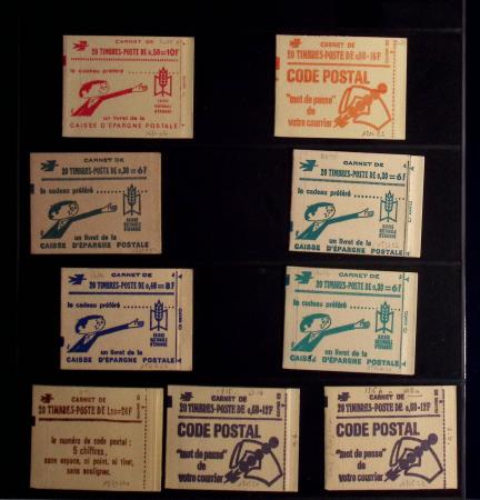1965-2015, Collection de carnets modernes contenus