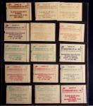 1965-2015, Collection de carnets modernes contenus