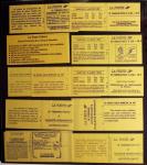 1965-2015, Collection de carnets modernes contenus