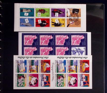 1965-2015, Collection de carnets modernes contenus