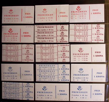 1965-2015, Collection de carnets modernes contenus