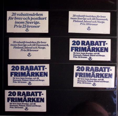 1965-2015, Collection de carnets modernes contenus