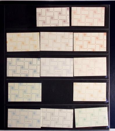 1965-2015, Collection de carnets modernes contenus