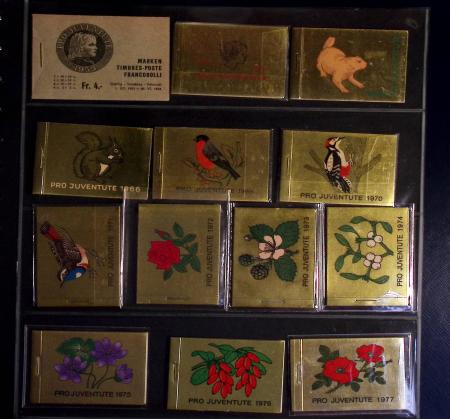 1965-2015, Collection de carnets modernes contenus