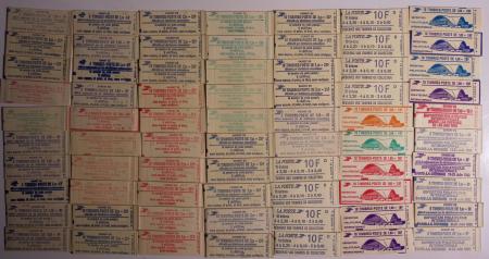 1965-2015, Collection de carnets modernes contenus