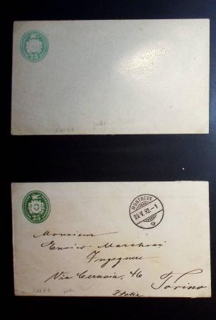 1870-1970, Collection d'entiers postaux neufs et oblitérés