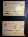 1870-1970, Collection d'entiers postaux neufs et oblitérés
