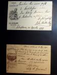 1870-1970, Collection d'entiers postaux neufs et oblitérés
