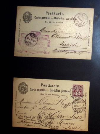 1870-1970, Collection d'entiers postaux neufs et oblitérés