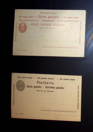 1870-1970, Collection d'entiers postaux neufs et oblitérés